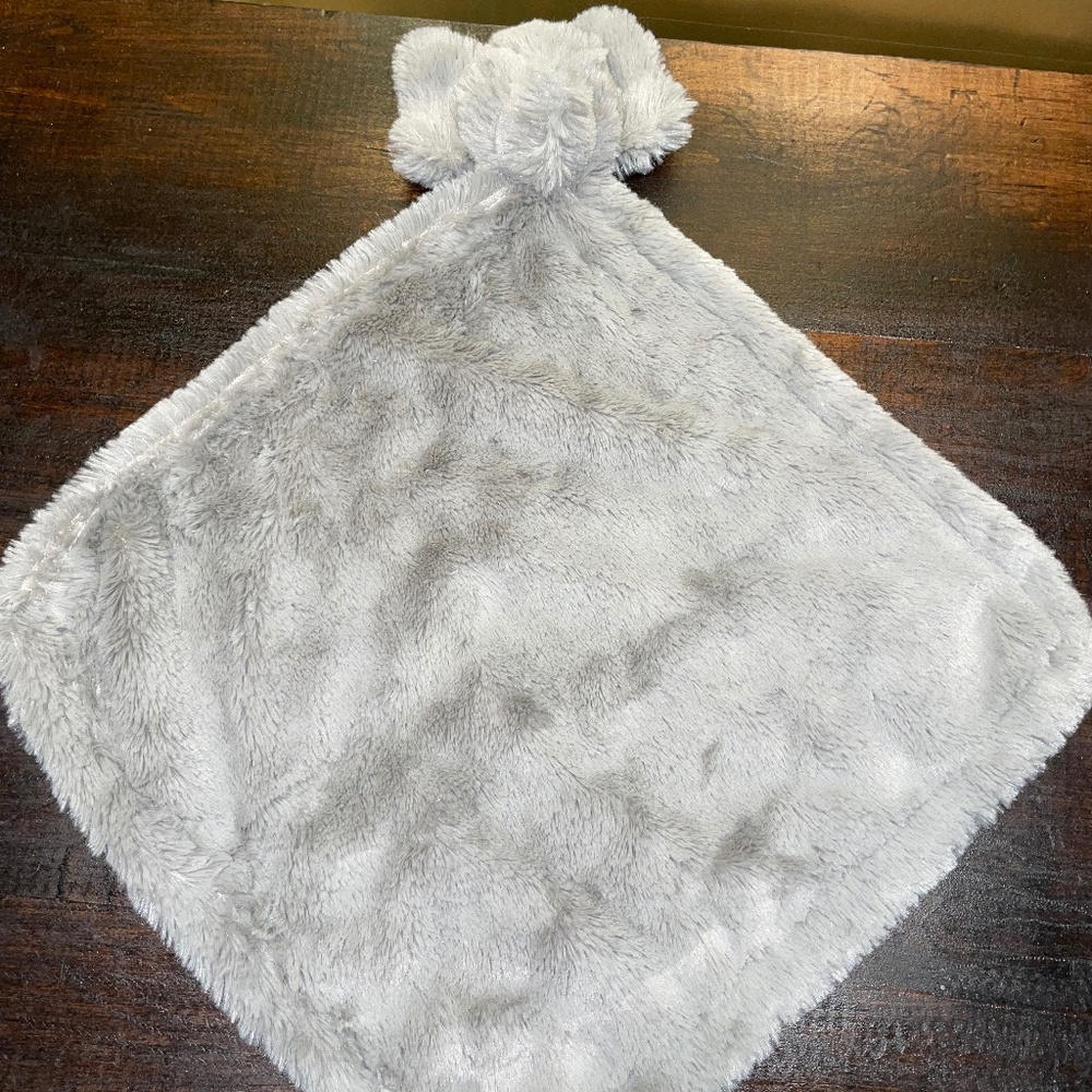 Lovey Plush‎ Baby & Child Gray Elephant Super Soft Toy Security Blanket 14 x 14